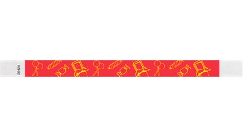 Tyvek 3/4" Wristbands - Candy