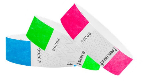 Tyvek 1&quot; Wristbands - Litter Free