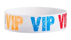 Tyvek 3/4" Wristbands - VIP